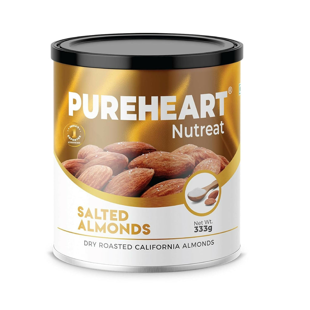 Pureheart Dry Roasted Nutreat Salted Almonds - Distacart