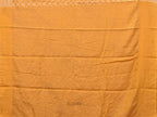 Yellow Cut Work Tussar Cotton Handloom Saree with All Over Jamdani Style Design - Global Threads