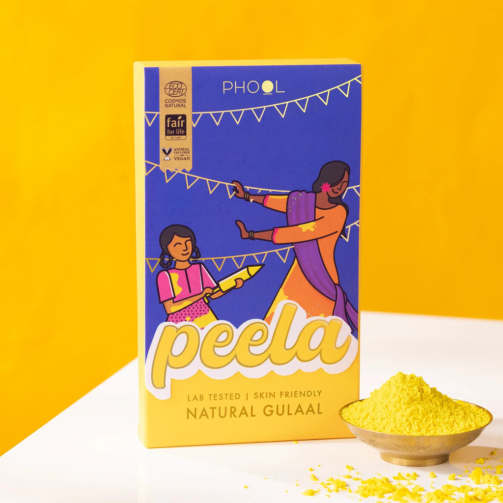 Phool Yellow Natural Gulaal - Distacart