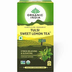 Organic India Tulsi Sweet Lemon Tea 25 Tea Bags - Distacart