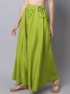 TAG 7 Women Flared Ethnic Palazzos
