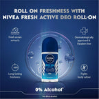Nivea Men Fresh Active Deo Roll On 48 H Freshness
