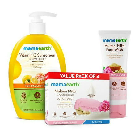 Mamaearth Cleanse & Protect Kit - Limited Time Offer