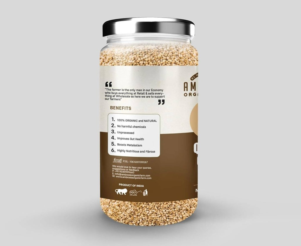 Ambrosia Organic Farm Quinoa Grain - Distacart