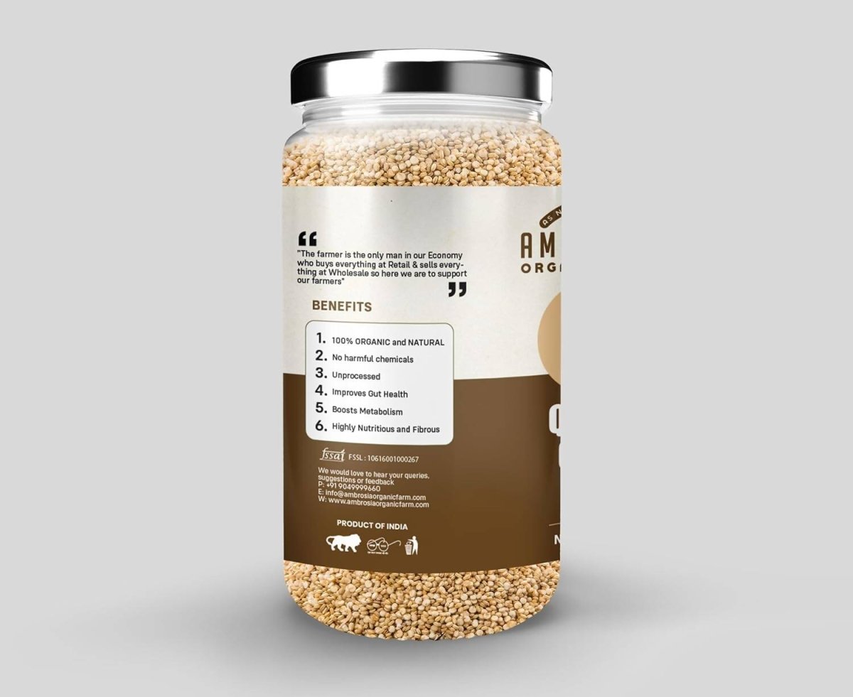 Ambrosia Organic Farm Quinoa Grain - Distacart