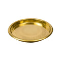Spillbox Gold-Toned Brass Petal Thalli Round Pooja Essential