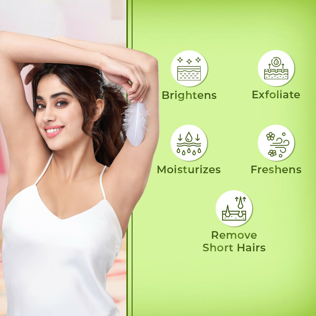 VI-JOHN Feather Touch Lime & Aloevera Hair Removal Cream for Women for Dry Skin, Suitable for Legs, Underarms, Bikini Line, Arms - Distacart