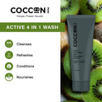 Coccoon Man Active 4 In 1 Wash With Cassia Bark & Kiwi