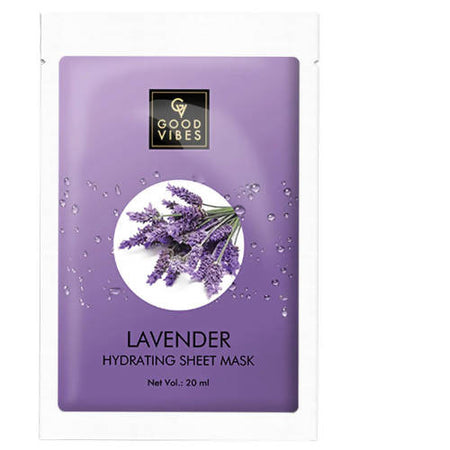 Good Vibes Lavender Hydrating Sheet Mask