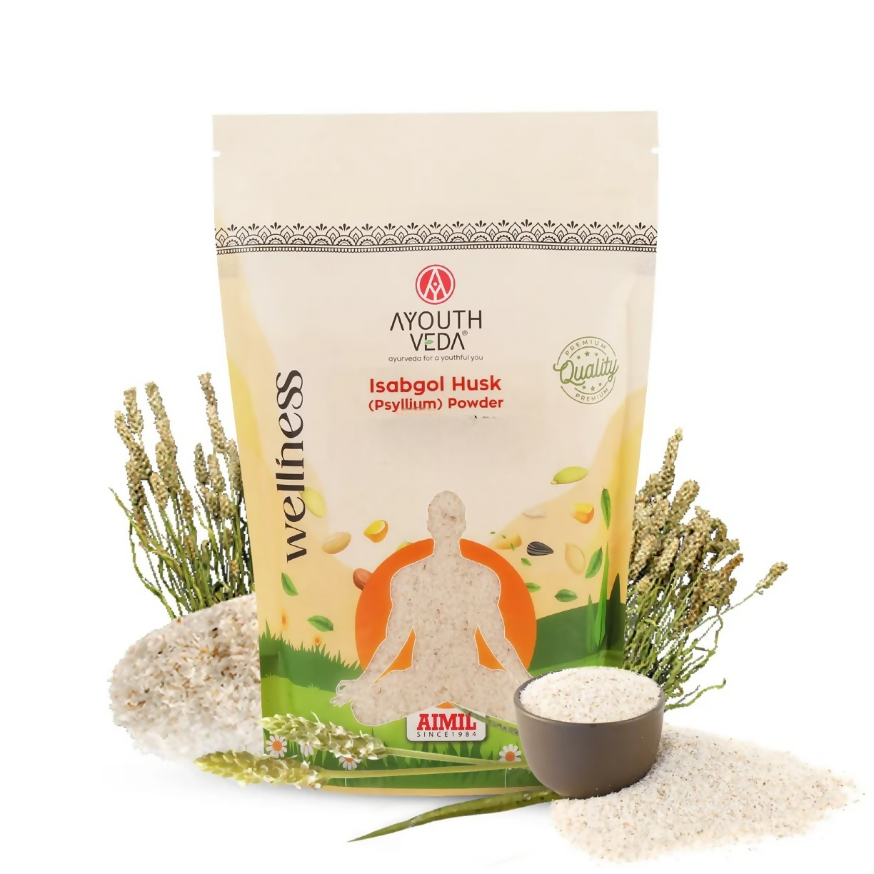 Ayouthveda Isabgol Husk (Psyllium) Powder