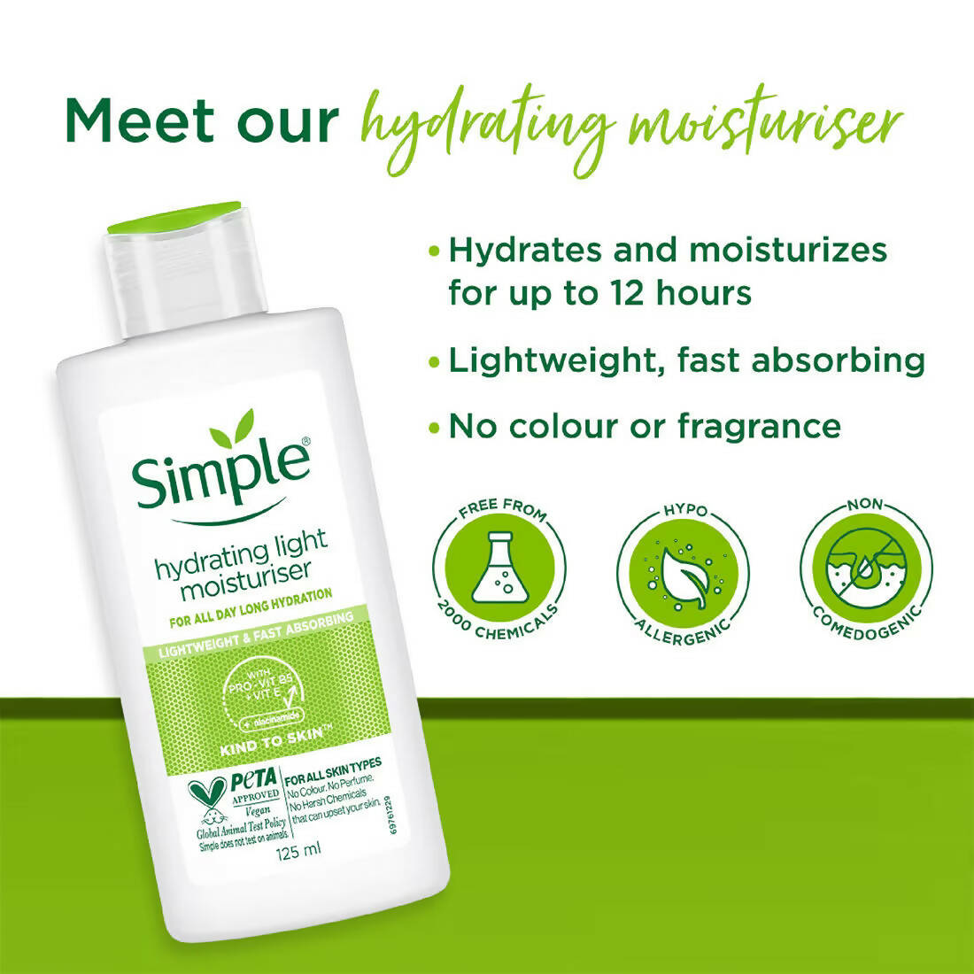 Simple Kind To Skin Hydrating Light Moisturiser - Distacart