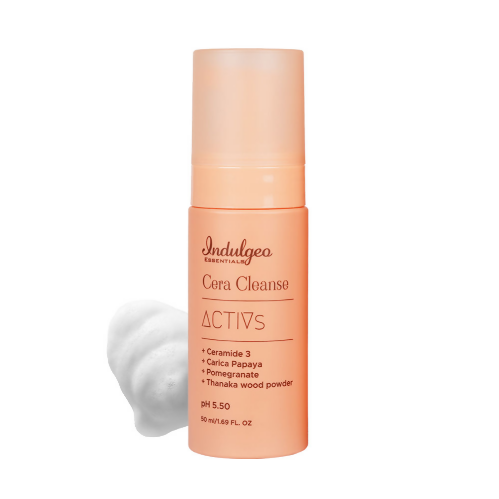 Indulgeo Essentials Cera Cleanse - Ceramide Foaming Face Wash