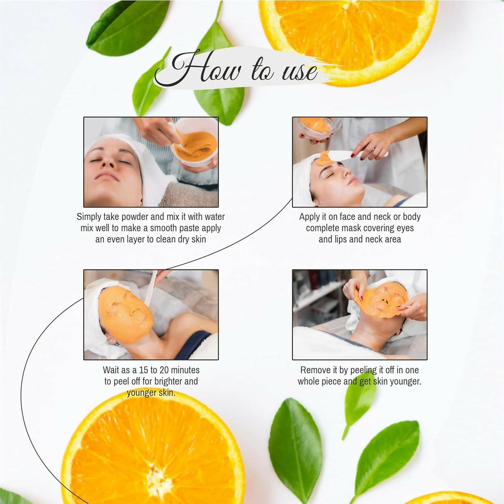 Purobio Algae Peel off Face Mask Brightening Vitamin C Facial Mask