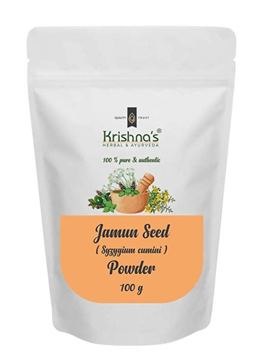 Krishna's Herbal & Ayurveda Jamun Seed Powder