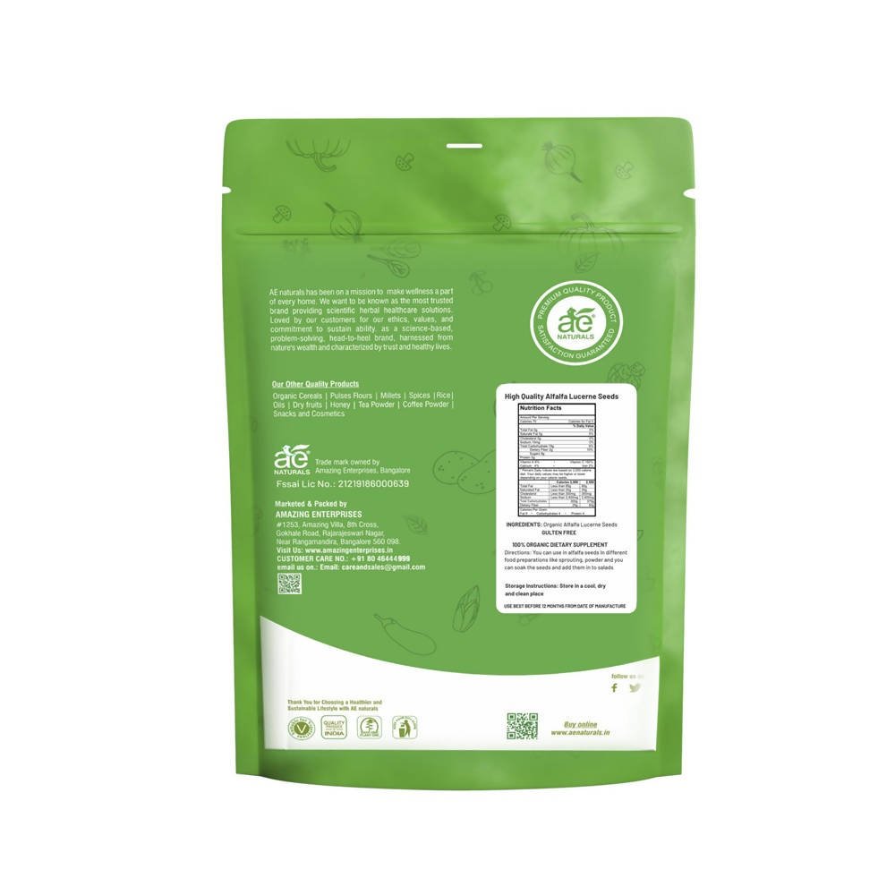 Ae Naturals Alfalfa Seeds