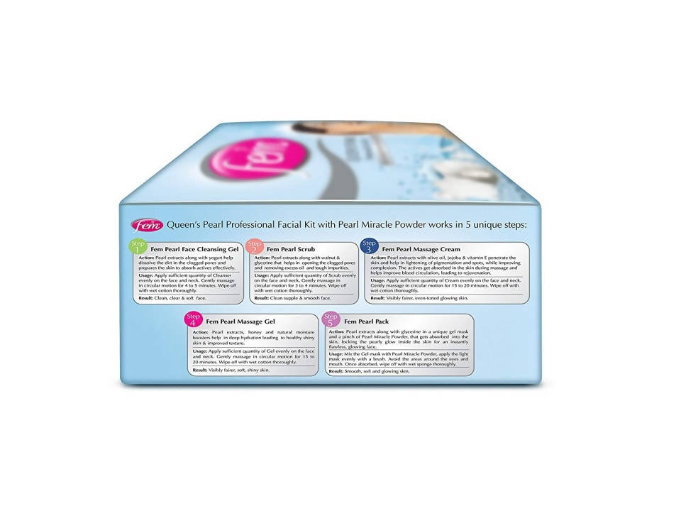 Fem Queen's Pearl Professional Facial Kit