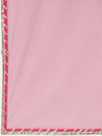 Ahalyaa Beige Crepe Floral Printed Kids Kurta Palazzo Set With Dupatta For Girls