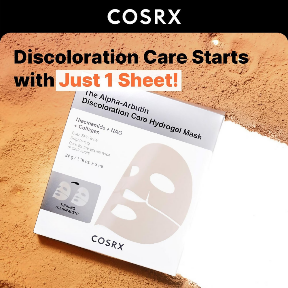 Cosrx The Alpha-Arbutin Discoloration Care Hydrogel Mask