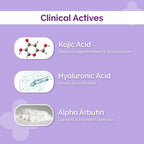 The Derma Co 2% Kojic Acid Face Serum & 1% Kojic Acid Lip Balm