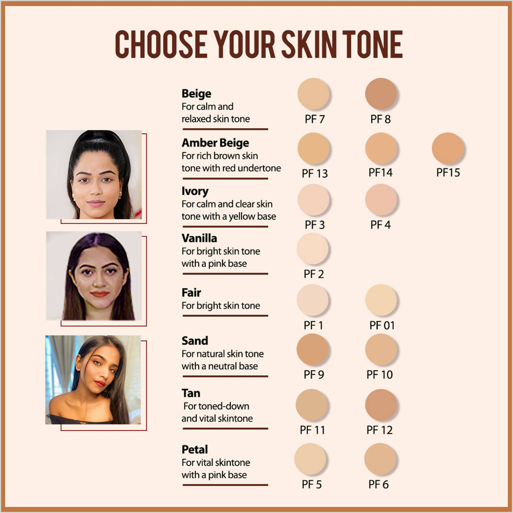 Colorbar 24Hrs Wear Weightless Powder Foundation Pf 7