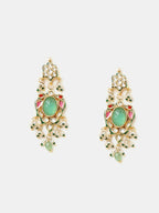 Ruby Raang Rajkumari Necklace With Earrings And Maang Tikka - Distacart