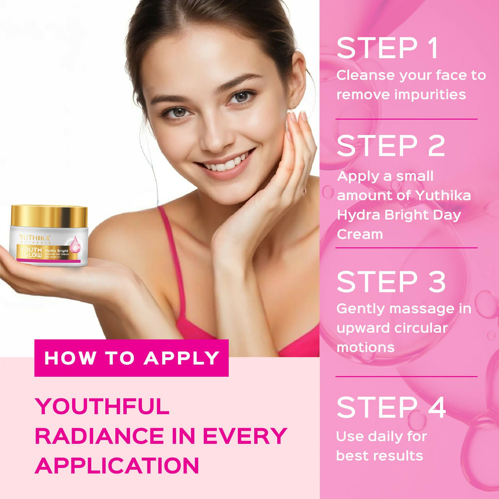 Yuthika Youth & Glow Day Cream For Women Spf30/Pa+++ - Distacart