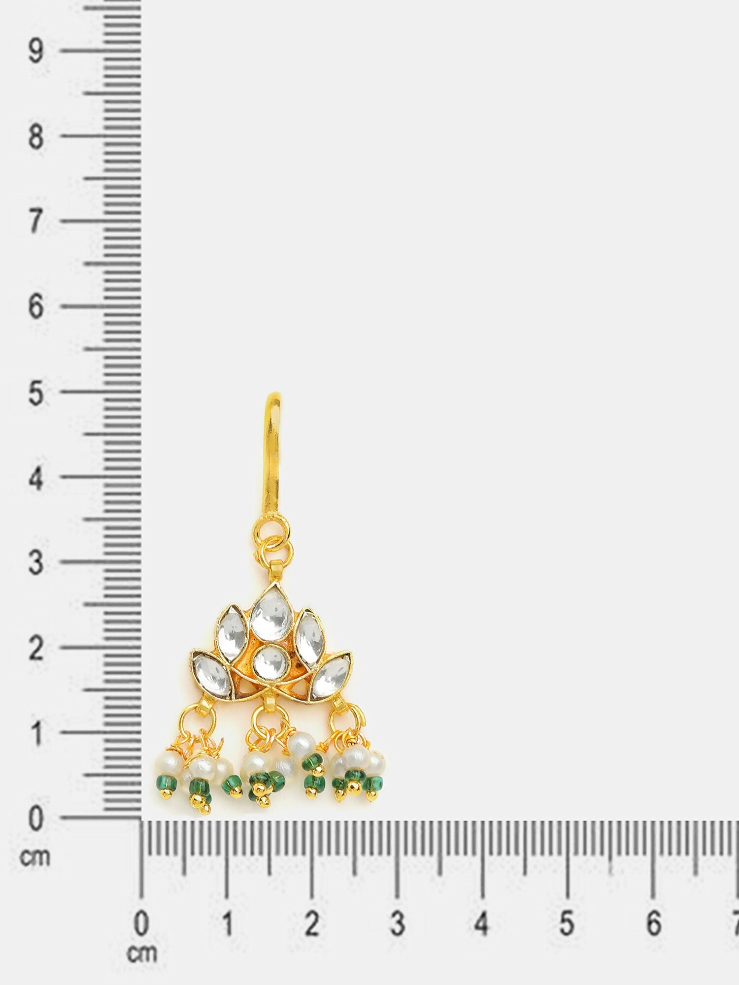 Ruby Raang Lotus Dangling Hair Brooch