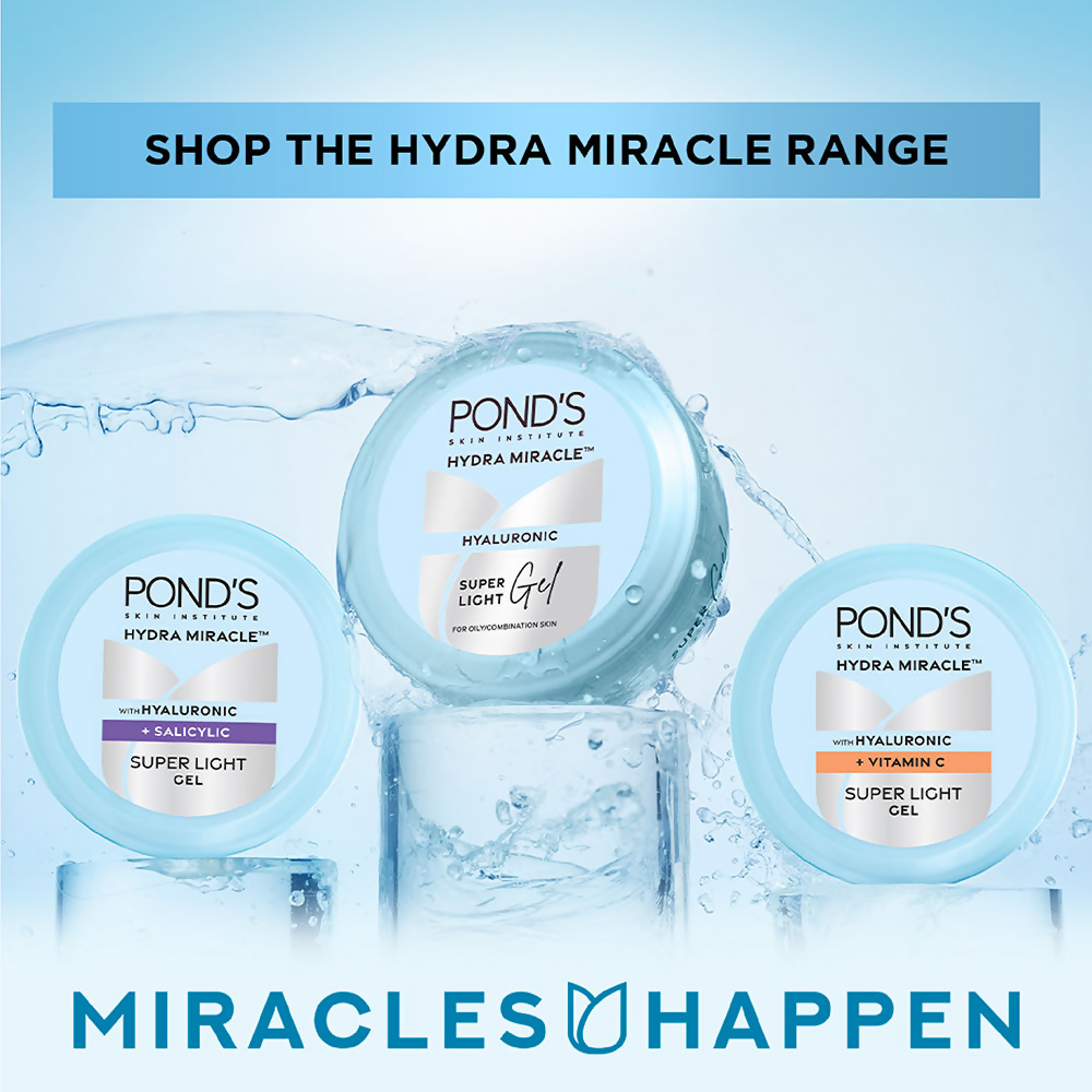 Ponds Hydra Miracle Super Light Gel With Hyaluronic Acid & Vitamin C