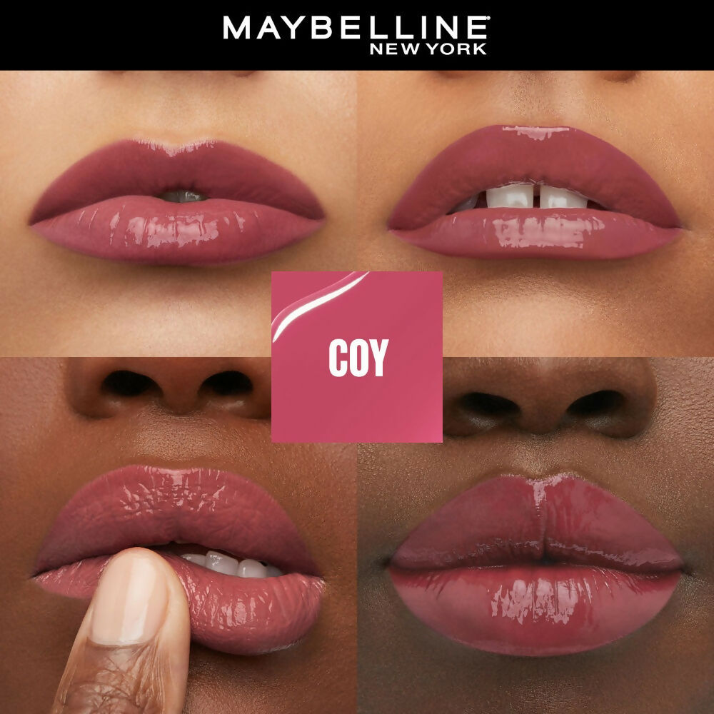 Maybelline New York Super Stay Vinyl Ink Liquid Lipstick, Instant Shine Lasts Up To 16H - 20 Coy