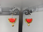 Terracotta Boho Style Hangings-Red