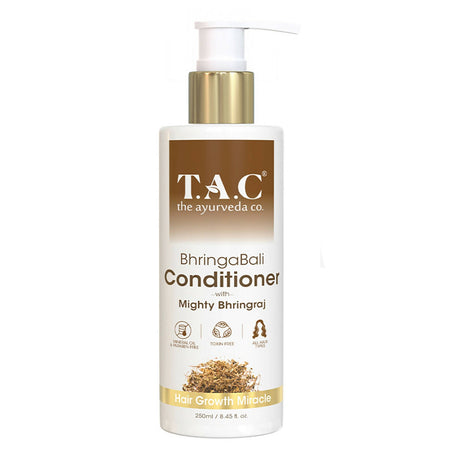 TAC - The Ayurveda Co. Bhringabali Hair Conditioner for Dry & Frizzy Hair with Amla & Bhringraj