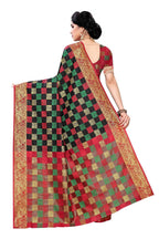Vamika Banarasi Jaquard Traditional Black Weaving Saree