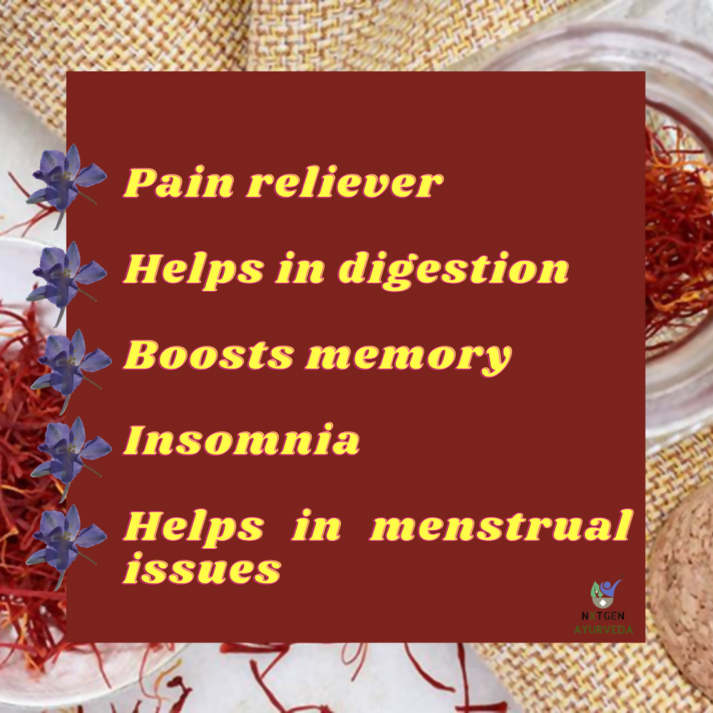 Nxtgen Ayurveda Saffron/Kesar Kashmiri - Distacart