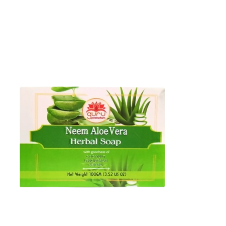 Guru Prasadam Neem Aloe Vera Herbal Soap
