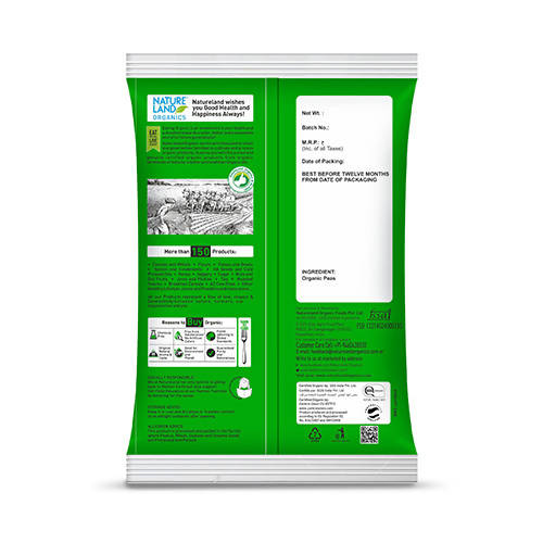 Nature Land Organics Green Dry Peas - Distacart