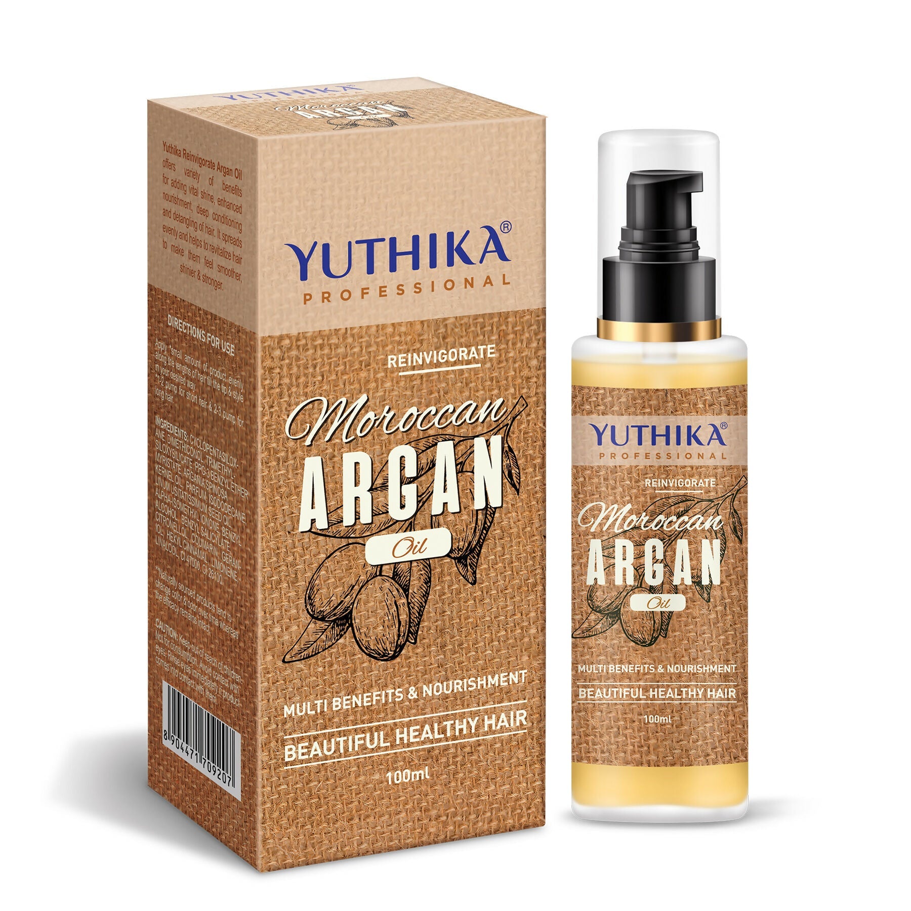 Yuthika Argan Oil Hair Serum - Moroccan Argan Oil