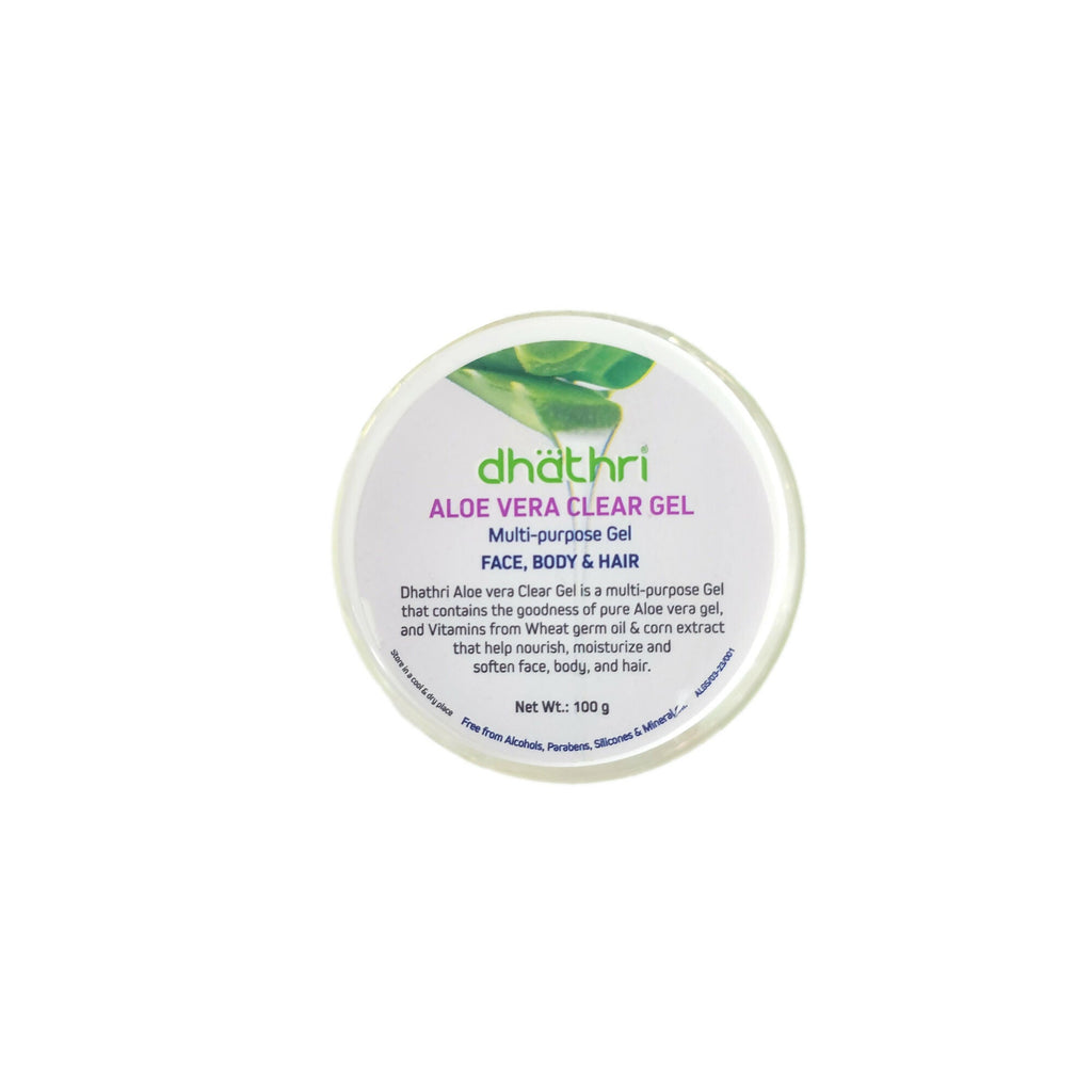 Dhathri Aloe Vera Clear Gel For Face & Hair