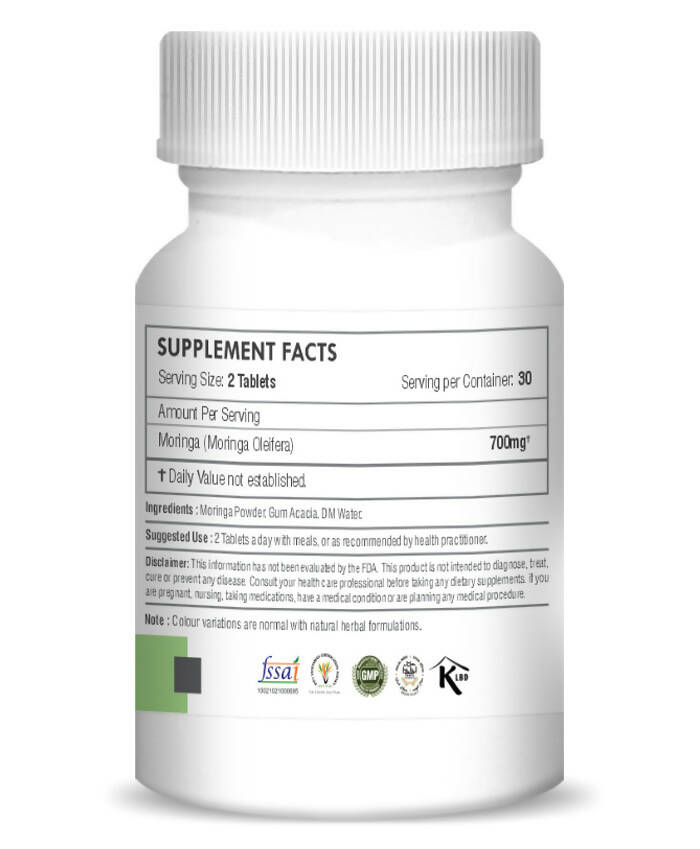 H&C Herbal Moringa Tablets - Distacart