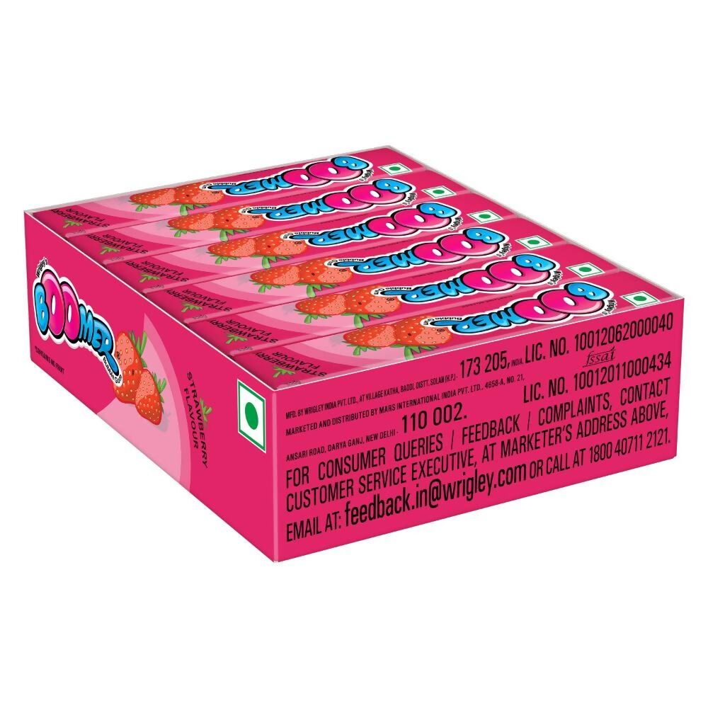 Wrigley's Boomer Multipack - Strawberry - Distacart