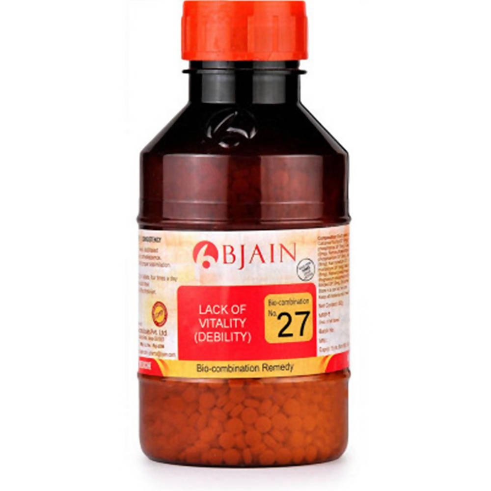 Bjain Homeopathy Bio Combination No.27 Tablet - Distacart