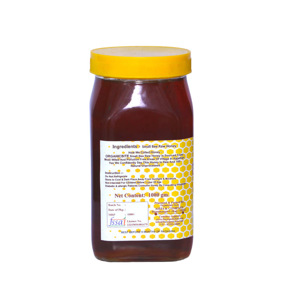 Organicbite Small Bee Raw Honey