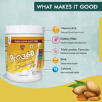 Pro360 Diabetic Care Protein Powder - Distacart