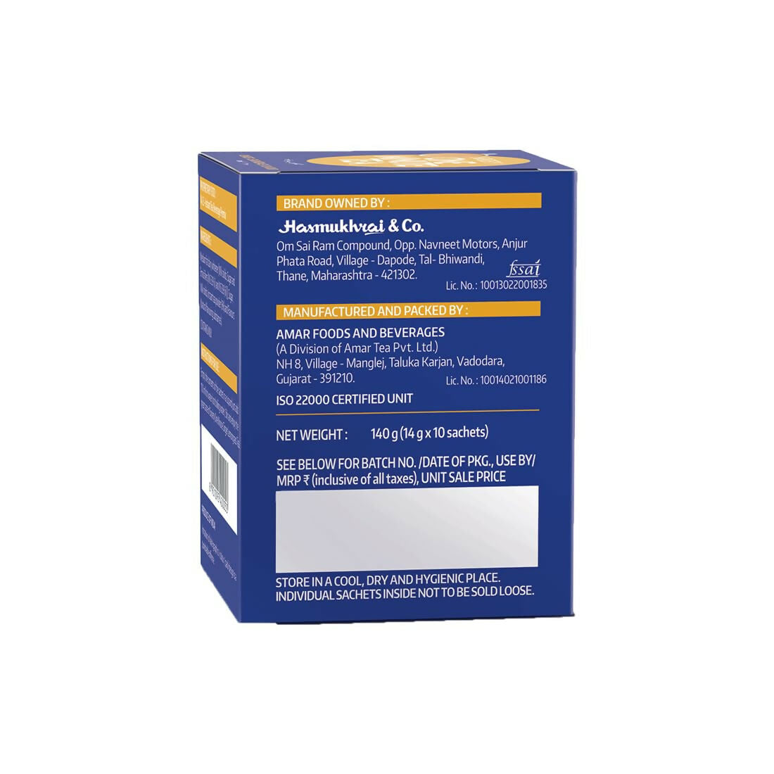 Society OMT Ginger Lemongrass Premix - Distacart