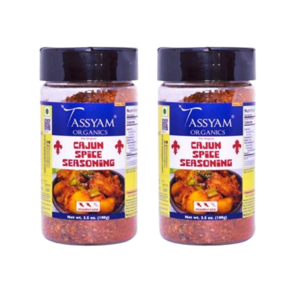 Tassyam Organics Cajun Spice Seasoning - Distacart