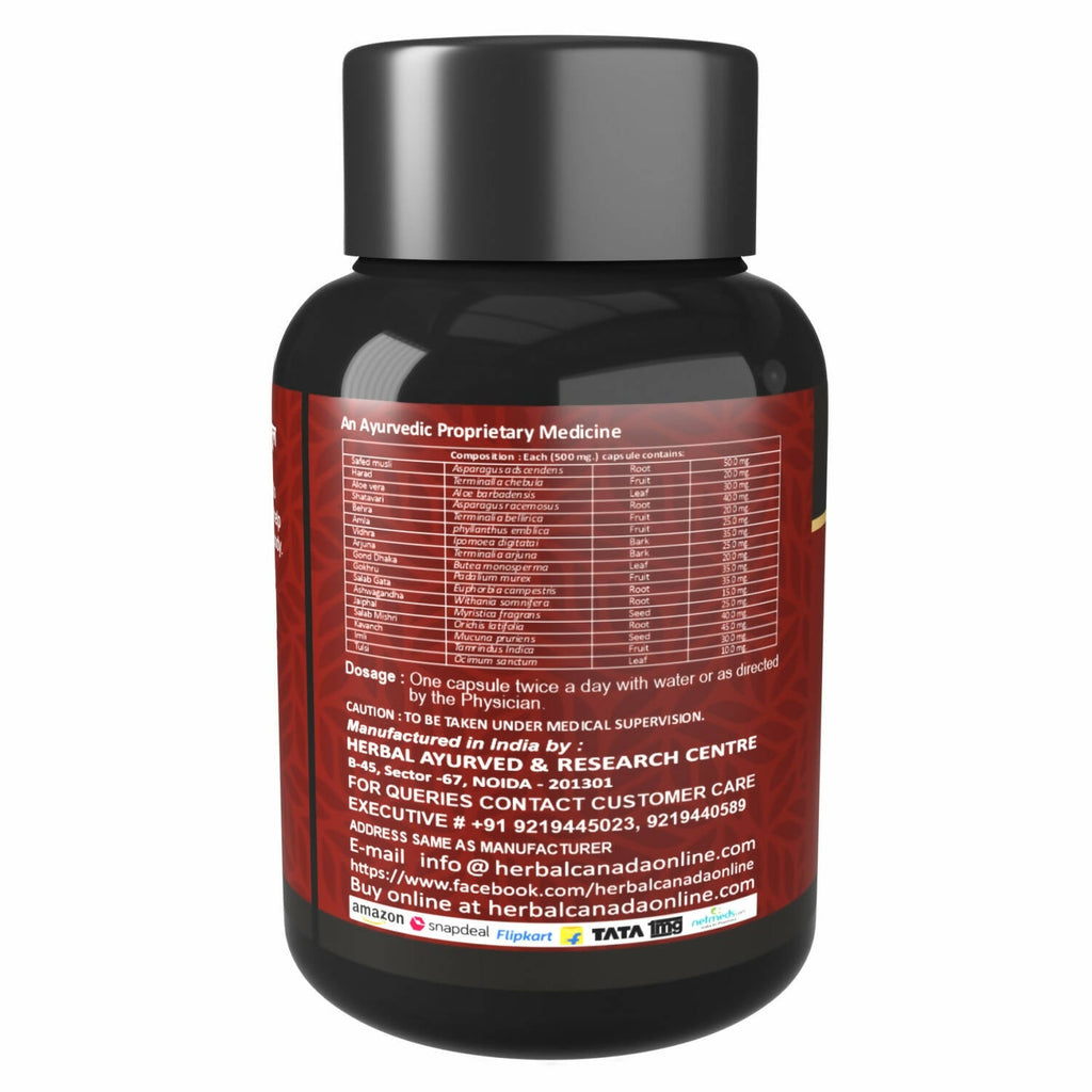 Herbal Canada Mulsi Power Capsules - Distacart