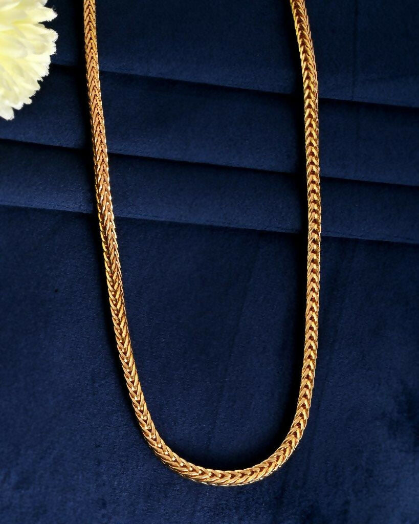 VOJ Gold-Polished Thick Snake Chain