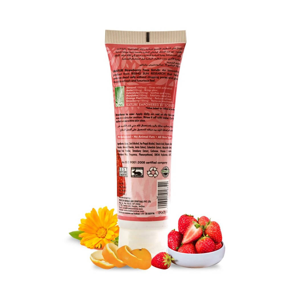 Inatur Strawberry Face Scrub