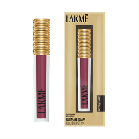 Lakme Ultimate Glam Matte Liquid Lipstick - Muave Ecstasy