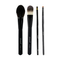 Glamgals 04 Pcs Brush Set - Black