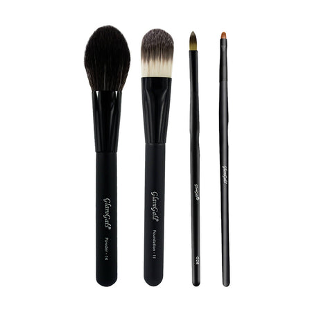 Glamgals 04 Pcs Brush Set - Black